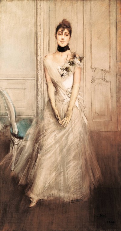 Emiliana Concha de Ossa portréja alkotó: Giovanni Boldini