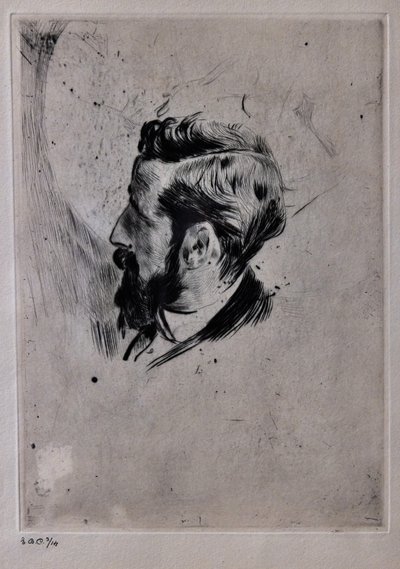 Paul Helleu portréja alkotó: Giovanni Boldini