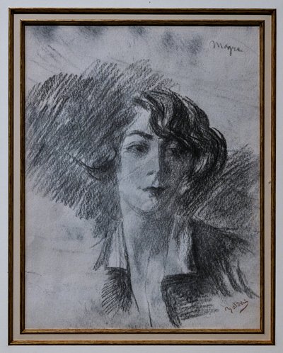 Egy hölgy portréja alkotó: Giovanni Boldini