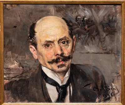 J.B. festő portréja. Edouard Részletek, részletek alkotó: Giovanni Boldini