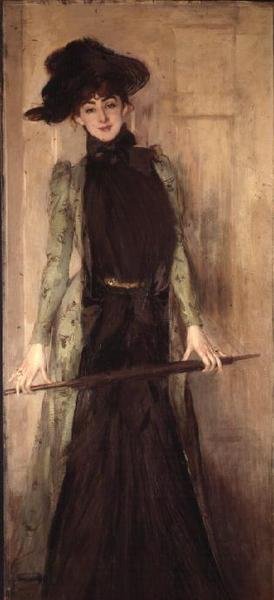 Caraman Chimay hercegnője (később Madame Jourdan) alkotó: Giovanni Boldini