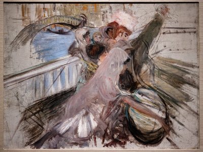 Nők Velencében alkotó: Giovanni Boldini