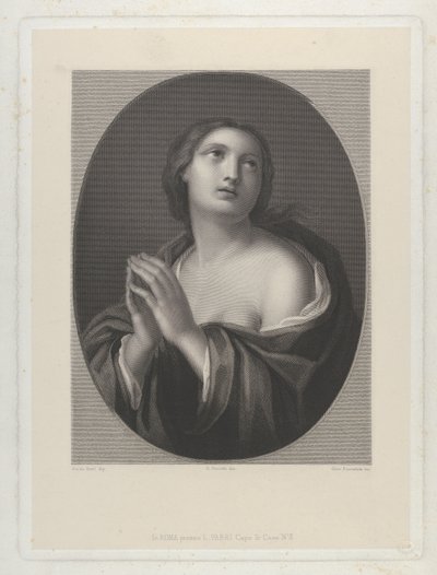 A Hope... női megszemélyesítése, kb. 1835-81. alkotó: Giovanni Buonafede