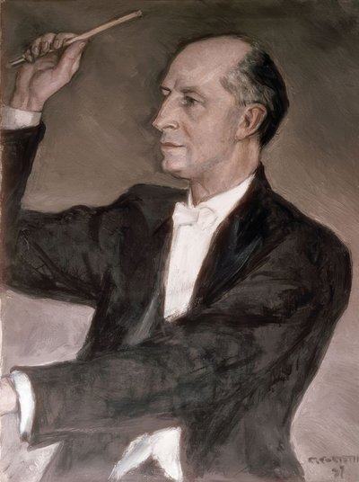 Carl Adolph Schuricht alkotó: Giovanni Costetti