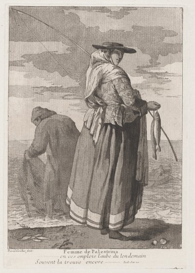 Femme de Palestrina (nő Pellestrinából) alkotó: Giovanni David