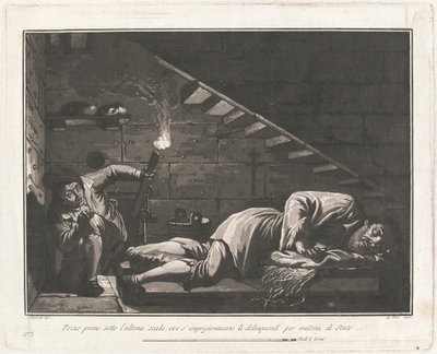 A „kút” az államtörvény megsértőinek alkotó: Giovanni De Pian, after Francesco Galimberti