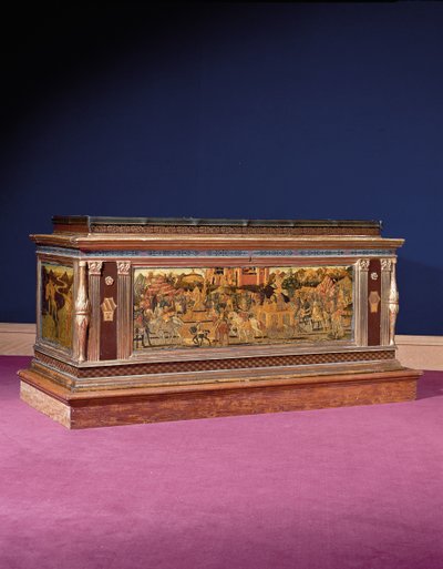 Cassone alkotó: Giovanni Di Ser Giovanni Guidi