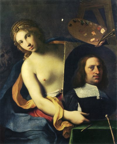 A festészet allegóriája alkotó: Giovanni Domenico Cerrini