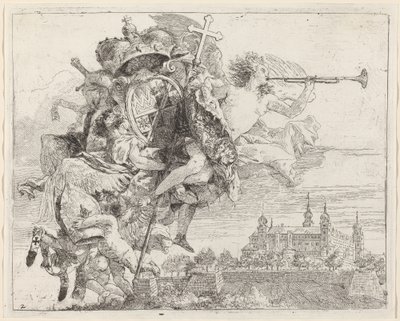 Karl Philipp von Greiffenklau, würzburgi herceg karjai alkotó: Giovanni Domenico Tiepolo