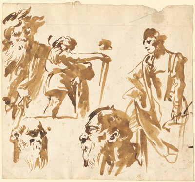 Figurák és Arcok alkotó: Giovanni Domenico Tiepolo