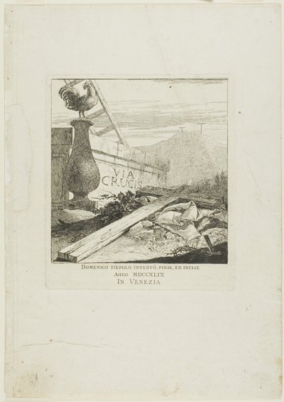 A keresztút homlokzata alkotó: Giovanni Domenico Tiepolo