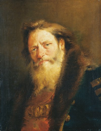 Egy öregember feje alkotó: Giovanni Domenico Tiepolo