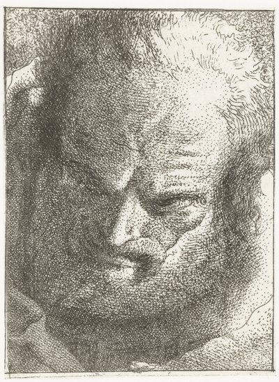 Az ember lenéz Fejgyűjtemény (sorozat címe) Raccolta di Teste (sorozat címe) alkotó: Giovanni Domenico Tiepolo