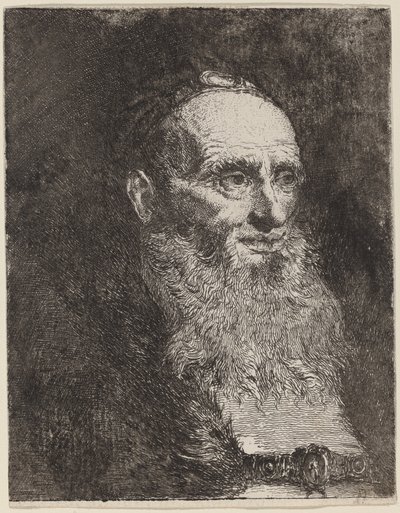 Szakállas öregember alkotó: Giovanni Domenico Tiepolo