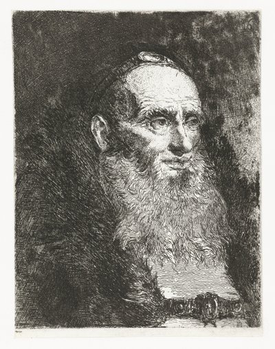 Idős ember Fejgyűjtemény (sorozat címe) Raccolta di Teste (sorozat címe) alkotó: Giovanni Domenico Tiepolo