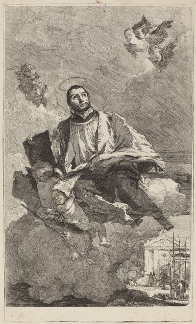 Thiene-i Szent Gaetano alkotó: Giovanni Domenico Tiepolo