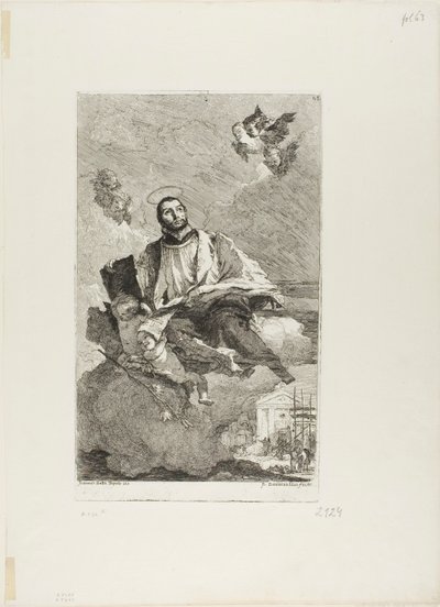 Thiene-i Szent Gaetano alkotó: Giovanni Domenico Tiepolo