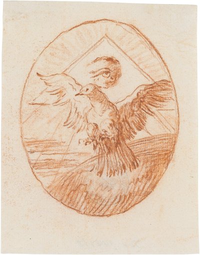 Galamb és Isten szeme, a Szentlélek jelképe alkotó: Giovanni Domenico Tiepolo