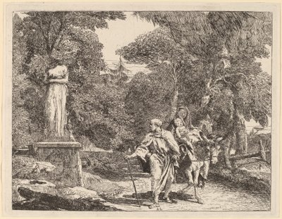 A hulló bálvány epizódja alkotó: Giovanni Domenico Tiepolo