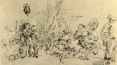 Dávid diadala, 1759, 1928 alkotó: Giovanni Domenico Tiepolo