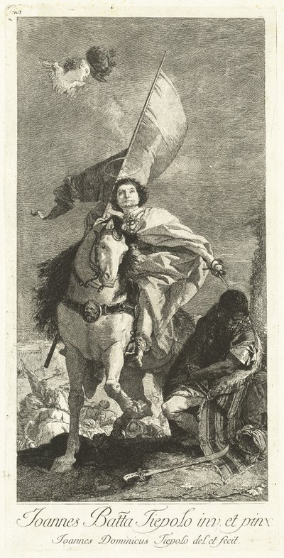 Compostelai Szent Jakab alkotó: Giovanni Domenico Tiepolo after Giovanni Battista Tiepolo
