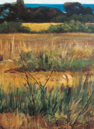 Olaszország, Firenze, Maremma Toscana, 1894 körül, részlet alkotó: Giovanni Fattori