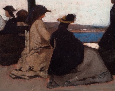 La Rotonda de Palmieri (La Rotonda di Palmieri) Giovanni Fattori (1825-1908) részletfestménye alkotó: Giovanni Fattori