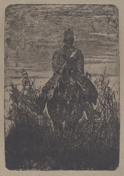Járőr [kutatás] alkotó: Giovanni Fattori