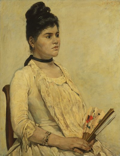 A mostohalány portréja alkotó: Giovanni Fattori