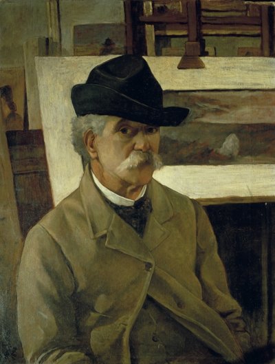 Önarckép alkotó: Giovanni Fattori