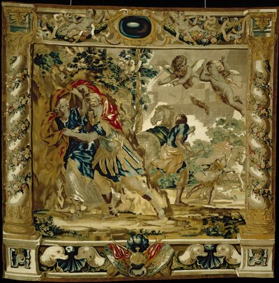 Dido és Aeneas menedéket keres a vihar elől alkotó: Giovanni Francesco (1610 62) Romanelli