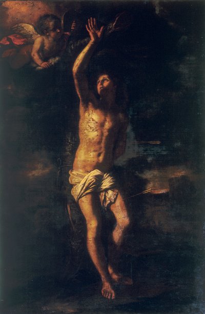 Szent Sebestyén alkotó: Giovanni Francesco Barbieri