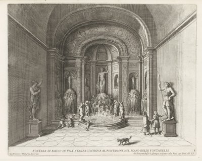 Fontein van Bacchus a Villa d