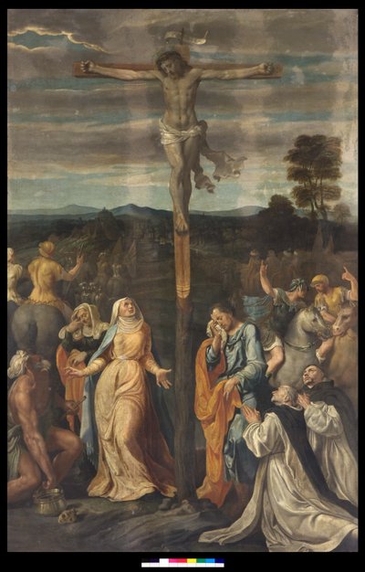 Keresztre feszítés, 1541-45 alkotó: Giovanni Fratino