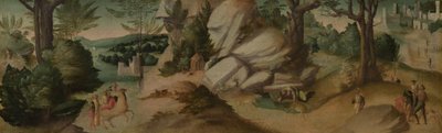 Jelenetek egy legendából, valószínűleg 1515-1520 körül (olaj, vászon) alkotó: Giovanni Larciani