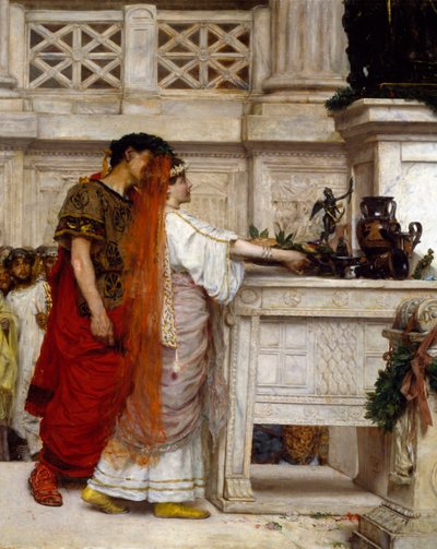 Házassági ajánlat, Giovanni Muzzioli (1854-1894), Részlet alkotó: Giovanni Muzzioli