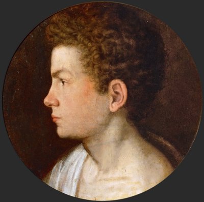 Manierizmus: Önarckép par Lomazzo, Giovanni Paolo (1538-1600), c. 1560. Olaj, fa, D 39. Művészettörténeti Múzeum, Vienne alkotó: Giovanni Paolo Lomazzo