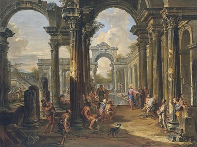 A Bethesda medencéje alkotó: Giovanni Paolo Pannini