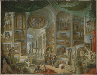 Ókori Róma, 1757 alkotó: Giovanni Paolo Pannini