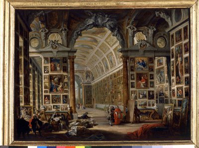 Silvio Valenti Gonzague bíboros galériája (olaszul Gonzaga alkotó: Giovanni Paolo Pannini