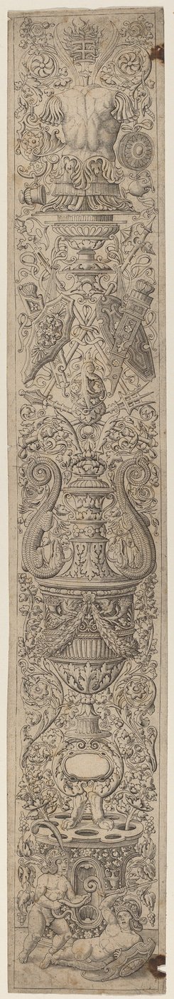 Két gyerek sisakot visel alkotó: Giovanni Pietro Birago and Zoan Andrea