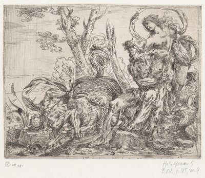 Herkules megöli Nessus kentaurt alkotó: Giovanni Pietro Possenti