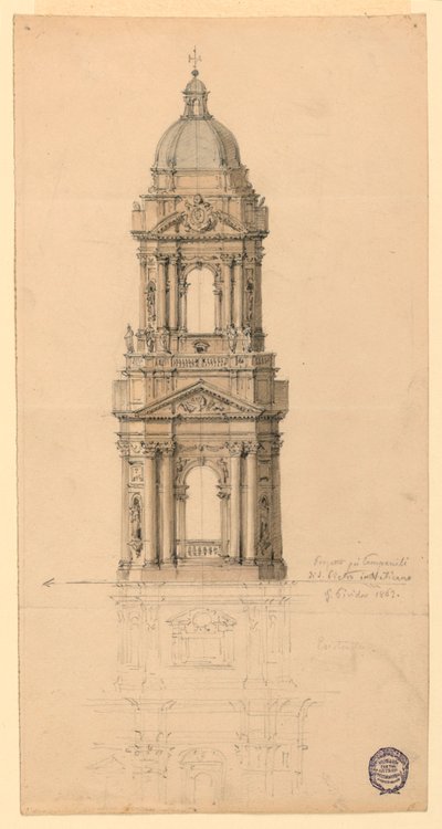 Harangtorony alkotó: Giovanni Pividor