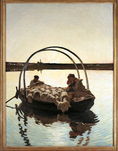 Mária üdvössége alkotó: Giovanni Segantini