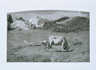 tavaszi legelő alkotó: Giovanni Segantini