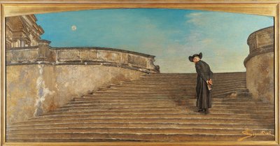 Svájc, Saint Moritz, Mise előtt alkotó: Giovanni Segantini