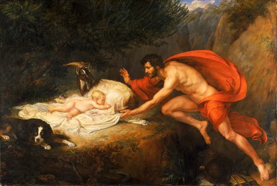 Aesculapius megtalálása alkotó: Giovanni Tognolli
