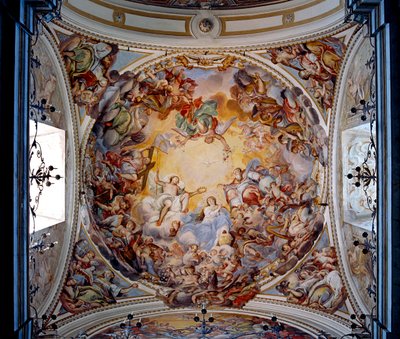 Szűzanya koronázása, 1725 alkotó: Giovanni Tuccari
