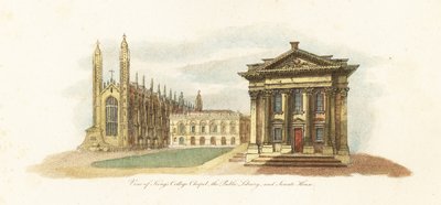 Kilátás a Cambridge-i Egyetemre alkotó: Giovanni Vendramini