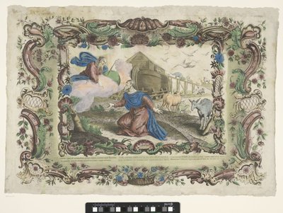Ark van Noach Noé az összes állatot a bárkába helyezi / Noé bemutatja a todos los animales en l